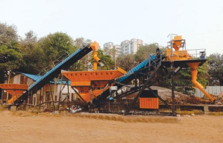 Compact Concrete Batching Plant