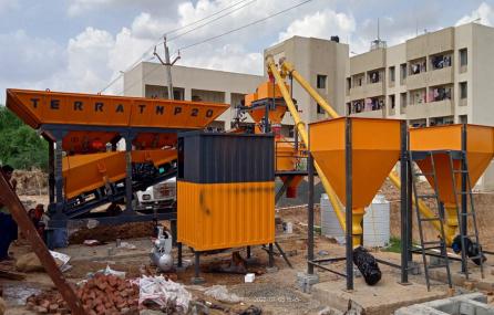 Mobile Concrete Batching plant (TMP Series)