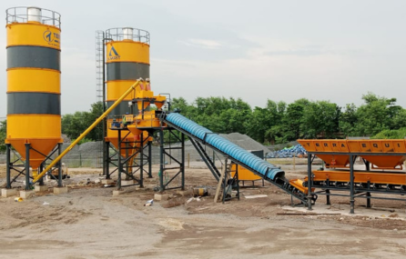 Horizontal Concrete  Batching Plant (terra inline series)