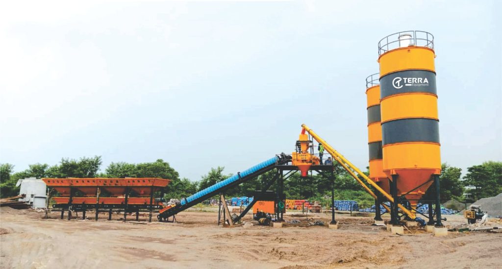 Terra Equipment Unveils Next-Gen Horizontal Batching Plant [TERRA SERIES] for Large Projects